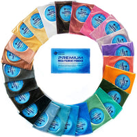 Polvo de pigmento premium Mica para resina epoxi paquete variado, juego de 24 colores, 0.18 oz cada uno - Arteztik