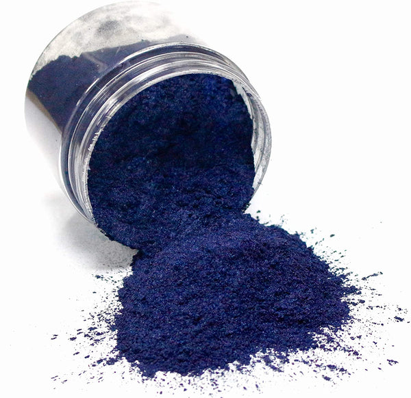 42 G/1.5Oz Midnight azul polvo de mica pigmento (epoxi, resina, jabón, Plastidip), color negro diamante pigmentos por CCS - Arteztik