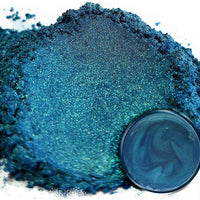 Pigmento en polvo de mica "Angel Blue" (1.76 oz o 50 gr) multiusos para manualidades y manualidades, aditivo | carpintería, epoxi, resina, bombas de baño naturales, pintura, jabón, esmalte de uñas, bálsamo de labios - Arteztik