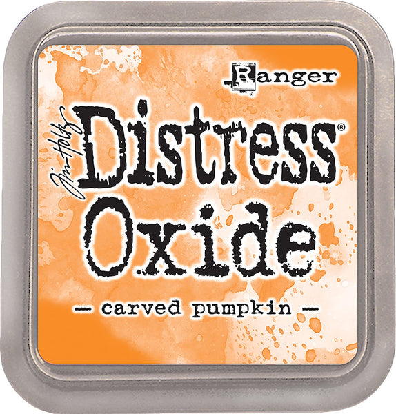 Ranger Tim Holtz Distress Oxides - Almohadilla de tinta, diseño de calabaza - Arteztik