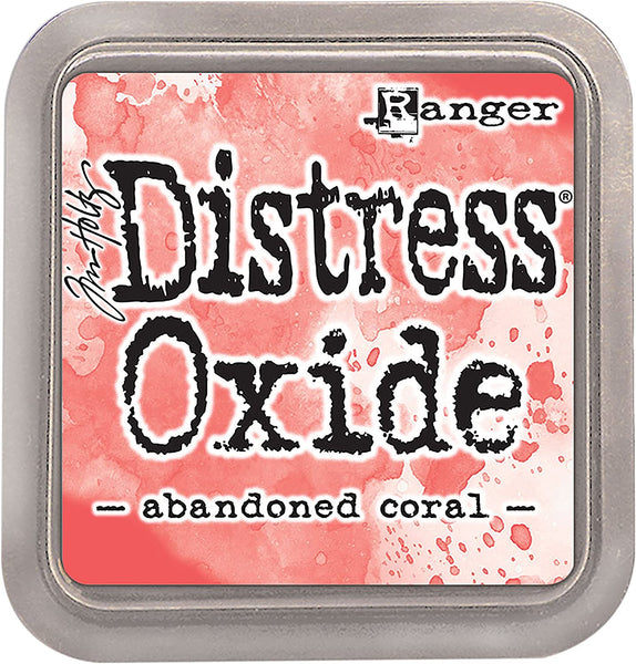 Ranger Abandon Coral THoltz Distress Oxides - Almohadilla de tinta - Arteztik