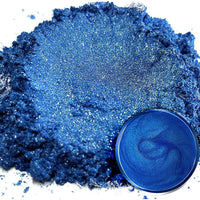 Pigmento en polvo de mica "Angel Blue" (1.76 oz o 50 gr) multiusos para manualidades y manualidades, aditivo | carpintería, epoxi, resina, bombas de baño naturales, pintura, jabón, esmalte de uñas, bálsamo de labios - Arteztik