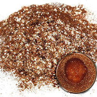 Mica Powder Pigment “Vibrant Bronze” (25g) Multipurpose DIY Arts and Crafts Additive | Woodworking, Natural Bath Bombs, Resin, Paint, Epoxy, Soap, Nail Polish, Lip Balm - Arteztik