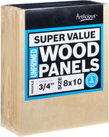 Artlicious – Tableros de madera de gran valor – Gran alternativa a los paneles de lona, lienzo estirado y rollos de lienzo - Arteztik
