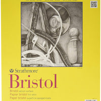 Strathmore 300 Series Bristol Pad - Bloc de 20 hojas (11.0 x 14.0 in) - Arteztik