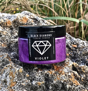 42g/1.5oz"Violet" Mica Powder Pigment (Epoxy,Resin,Soap,Plastidip) Black Diamond Pigments - Arteztik