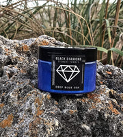 462g/16.5oz (Bulk Pack)"DEEP Blue SEA" Mica Powder Pigment 11(1.5oz/42g Containers) Black Diamond Pigments by CCS - Arteztik
