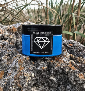 42g/1.5oz Iridescent Blue Mica Powder Pigment (Epoxy,Resin,Soap,Plastidip) BLACK DIAMOND PIGMENTS - Arteztik
