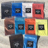 42g/1.5oz Diamond Liquid FIRE Mica Powder Pigment (Epoxy,Resin,Soap,Plastidip) Black Diamond Pigments - Arteztik