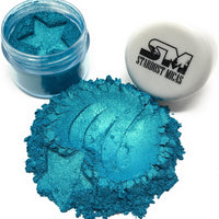 Pigmento en polvo de mica de grado cosmético de pigmentos de perla para colorear slime, resina epoxi, fabricación de jabón, colorante para tinte metálico epoxi polvo Stardust Micas y Micas cosmética - Arteztik