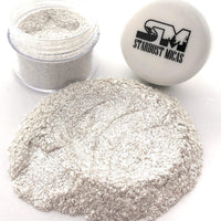 Pigmento en polvo de mica de grado cosmético de pigmentos de perla para colorear slime, resina epoxi, fabricación de jabón, colorante para tinte metálico epoxi polvo Stardust Micas y Micas cosmética - Arteztik