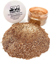 Pigmento en polvo de mica de grado cosmético de pigmentos de perla para colorear slime, resina epoxi, fabricación de jabón, colorante para tinte metálico epoxi polvo Stardust Micas y Micas cosmética - Arteztik

