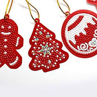 YALKIN 5D Kits de pintura de diamante para adultos colgante de Navidad - Arteztik